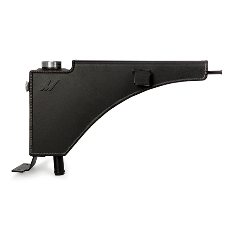 Mishimoto 99-03 Ford 7.3L Powerstroke Aluminum Degas Tank - Micro-Wrinkle MMRT-F2D-99EMWBK Photo - Primary