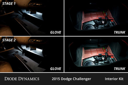 Diode Dynamics 15-23 Dodge Challenger Interior LED Kit Cool White Stage 1 DD0625 DD0625 User 3