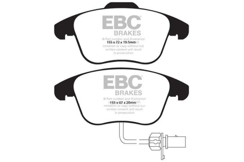 EBC Disc Brake Pad Set DP31998C Photo - Primary
