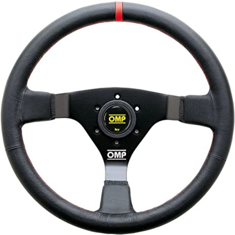 OMP WRC Steering Wheel Black/Red Leather OD0-1980-073 OD0-1980-073 Photo - Primary