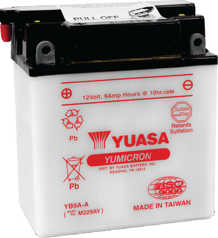 Yuasa Battery Yuasa Yb9A-A Yuasa Battery YUAM229AY YUAM229AY Photo - Primary