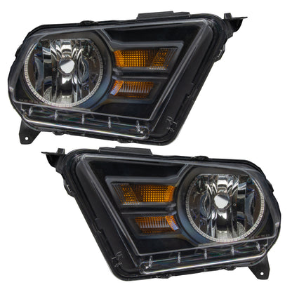 ORACLE Lighting Oracle 10-14 Ford Mustang HL (Non-HID) - ColorSHIFT w/ 2.0 Controller 7050-333 7050-333 Photo - Mounted