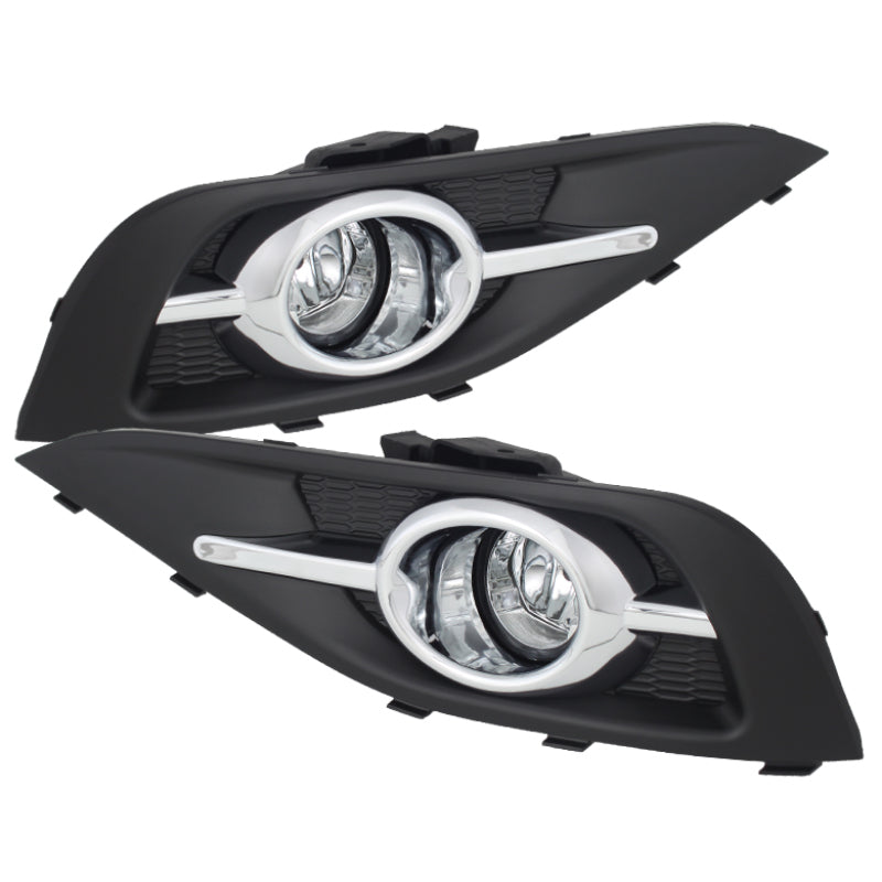 Spyder Honda CRV 2012-2014 OEM Fog Lights W/Switch Clear FL-HCRV2012-C 5076076 5076076 Photo - Primary