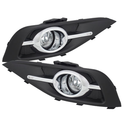 Spyder Honda CRV 2012-2014 OEM Fog Lights W/Switch Clear FL-HCRV2012-C 5076076 5076076 Photo - Primary