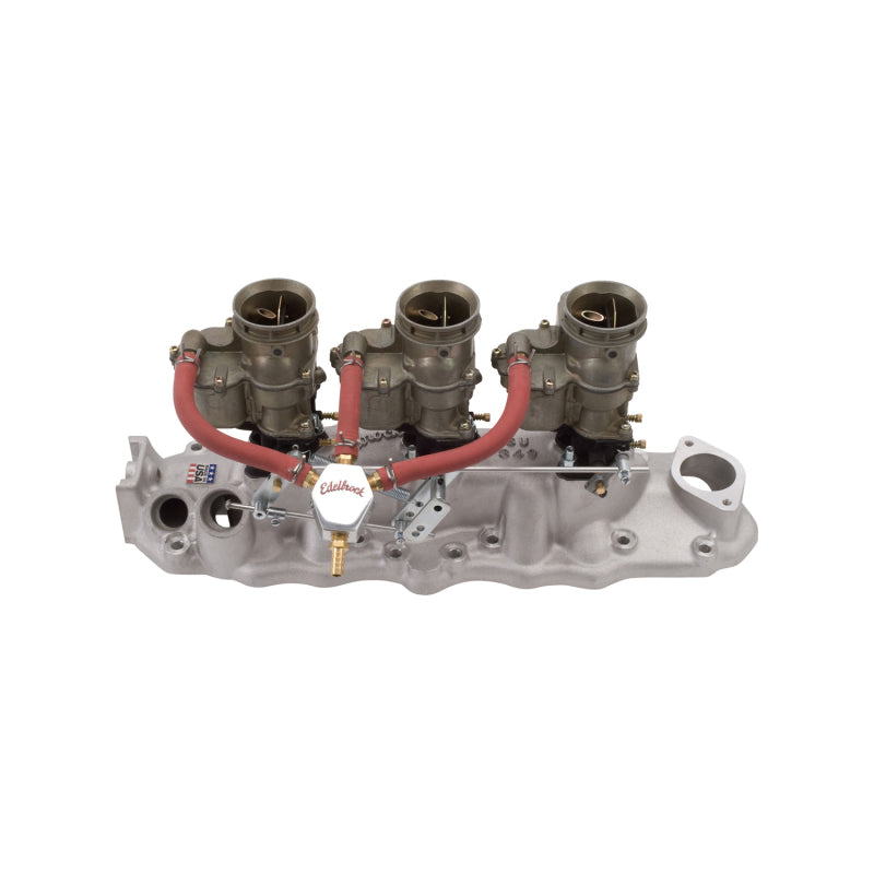 Edelbrock Fuel Block Kit, Triple Feed 1286 Mini Block 1281 Photo - Primary