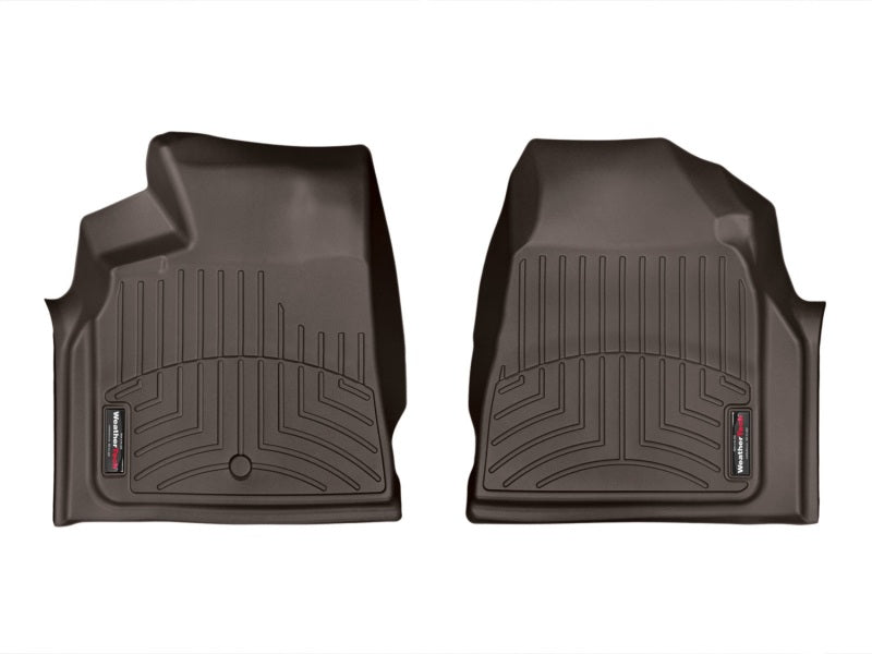 WeatherTech 2008 Buick Enclave Front FloorLiners - Cocoa (Fits Vehicles w/ Post Retention) 477021 477021 Photo - Unmounted