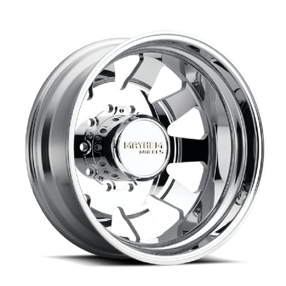 Mayhem 8181 Challenger Dually 22x8.25 / 10x285 BP / 169mm Offset / 220.1mm Hub Polished Wheel 8181-22810P 8181-22810P Photo - Primary