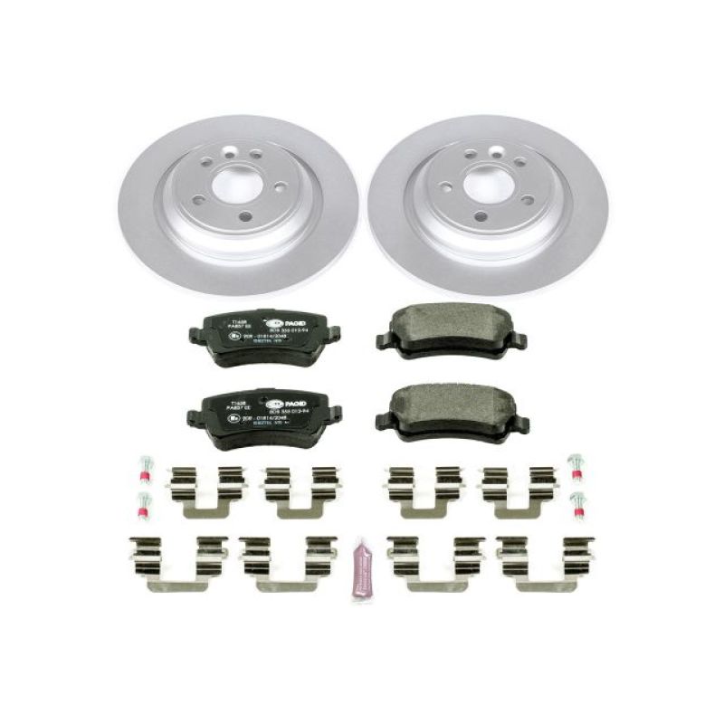 PowerStop Power Stop 11-18 Volvo S60 Rear Euro-Stop Brake Kit ESK4704 ESK4704 Photo - Primary