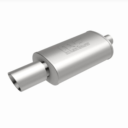 MagnaFlow 5" X 8" Oval Center/Center Performance Muffler With Tip 14851 360 Degree Image Set