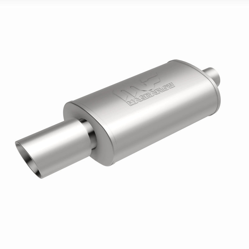 MagnaFlow 5" X 8" Oval Center/Center Performance Muffler With Tip 14851 360 Degree Image Set