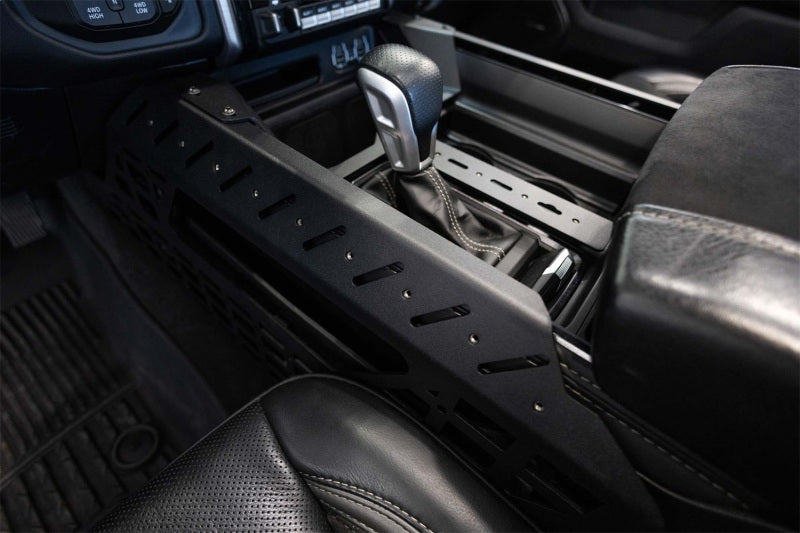 Addictive Desert Designs 2021+ RAM 1500 TRX Center Console Molle Panels & Digital Device Bridge AC6202201NA AC6202201NA Photo - Mounted
