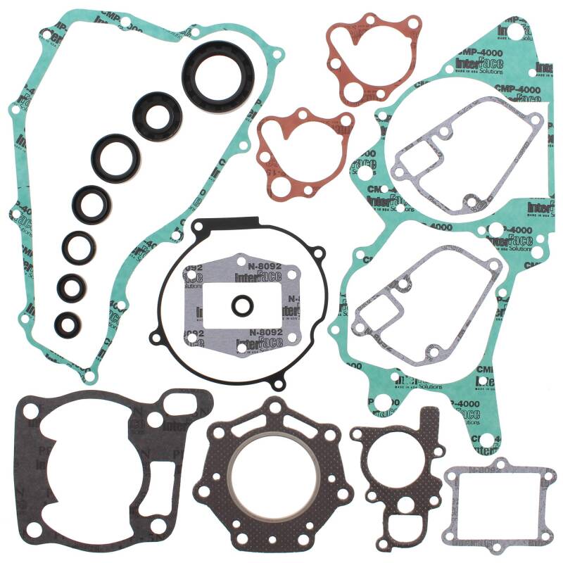 Vertex Pistons Vertex Gaskets 1984 Honda CR250R Complete Gasket Kit w/ Oil Seals 811252 811252 Photo - Primary