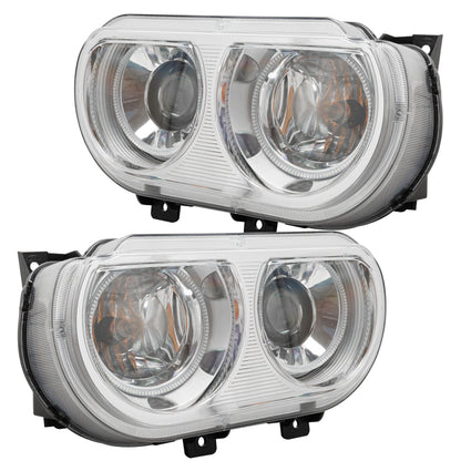 ORACLE Lighting Oracle 08-14 Dodge Challenger SMD HL (HID Style) - White 7132-001 7132-001 Photo - Mounted