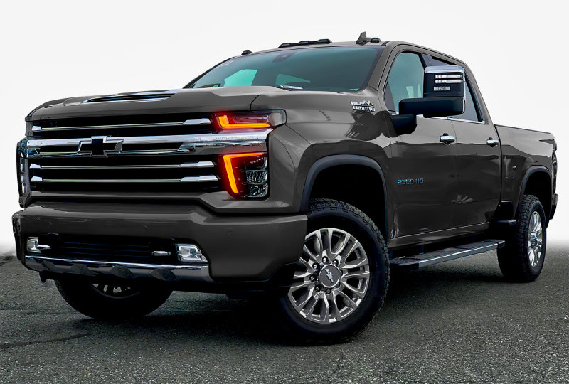 ORACLE Lighting Oracle 20-21 Chevy Silverado 2500 RGB+W Headlight DRL Upgrade Kit - ColorSHIFT w/ Simple Controller 1452-504 1452-504 Photo - lifestyle view