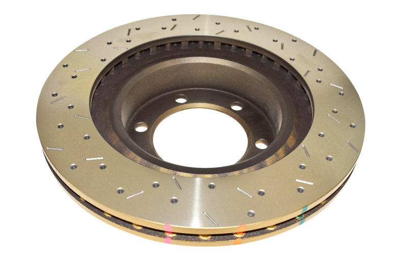 DBA Toyota Cruiser Front Drilled & Slotted 4000 Series Rotor 42700XS 42700XS Photo - out of package