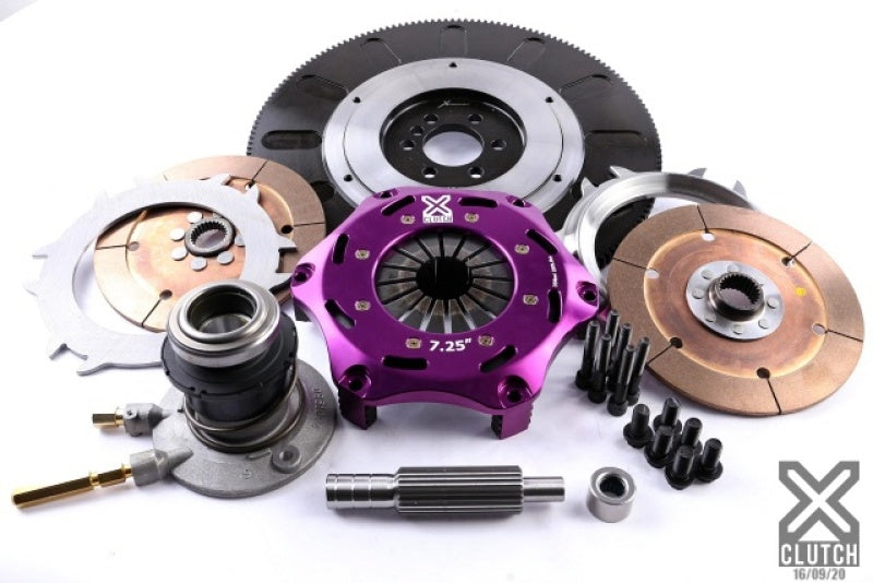 XCLUTCH XCL Clutch - 7.25in Twin Solid Ceramic Drivetrain Clutch Kits - Multi main image