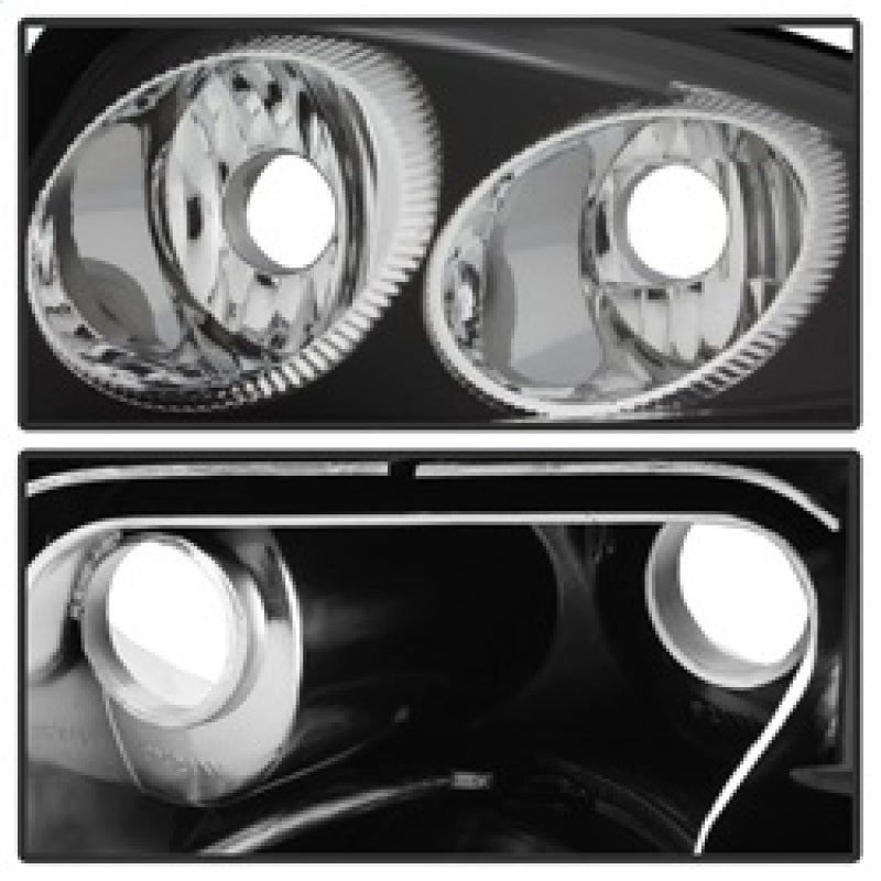 Spyder 02-05 Audi A4 (Excl Convertible/Wagon) Euro Style Tail Lights - Black (ALT-YD-AA402-BK) 5000002 5000002 Photo - Unmounted
