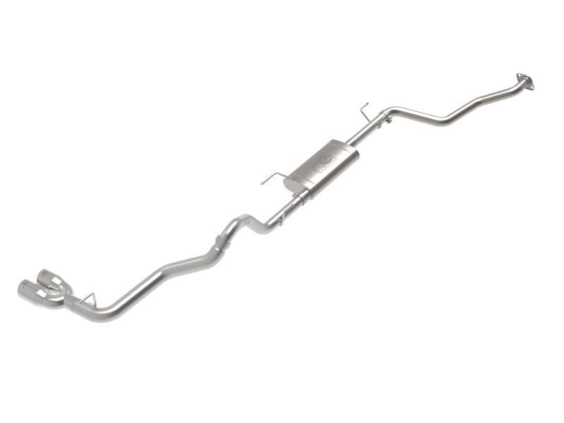 aFe 2024 Toyota Tacoma L4 2.4L Vulcan Series 2.5-3in 304 SS Steel Cat-Back Exhaust w/Polished Tips 49-36074-P 49-36074-P Photo - Primary