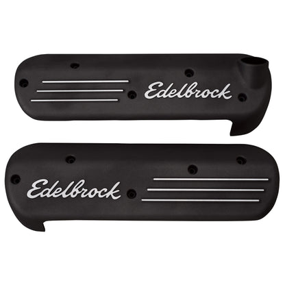 Edelbrock Coil Cover Gm Gen 3 Ls1; Black Coated 41183 Photo - Primary