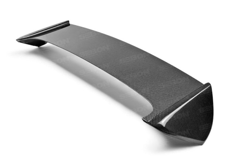 STI-Style Carbon Fiber Rear Spoiler For 2008-2014 Subaru WRX/STi HB RS0809SBIMP-STI-S Photo - Primary
