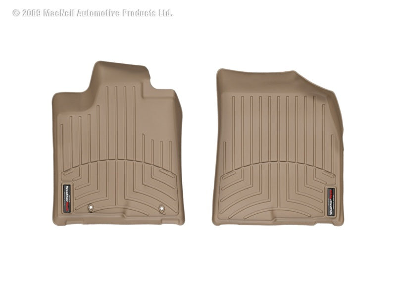 WeatherTech 08-13 Toyota Highlander Front FloorLiner - Tan 451311 451311 Photo - Primary