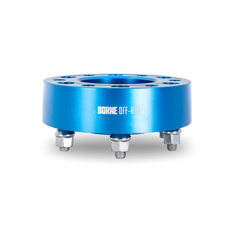 Borne Off-Road Wheel Spacers - 6x135 - 87.1 - 38 - M14 - Blue BNWS-007-380BL BNWS-007-380BL Photo - Primary