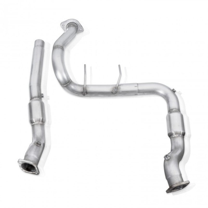 Stainless Works 2017 F-150 Raptor 3.5L 3in Downpipe High-Flow Cats Factory Connection FTR17DPCAT FTR17DPCAT Photo - out of package