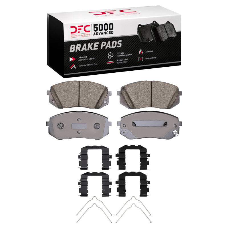 DFC DFC 5000 Advanced Ceramic Brake Pads Brakes, Rotors & Pads Brake Pads - OE main image