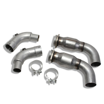 BBK Performance 2015-17 Ford Mustang GT 5.0L High Flow Performance Mid Pipes 1816 Photo - Unmounted