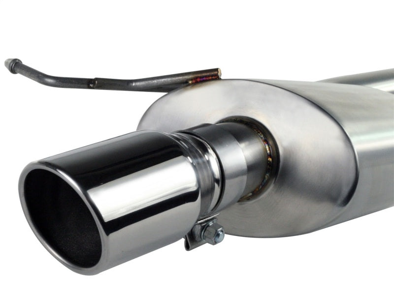 aFe MACH Force-Xp 2-1/2in Stainless Steel Down-Pipe Back Exhaust System 49-36308 Photo - Unmounted