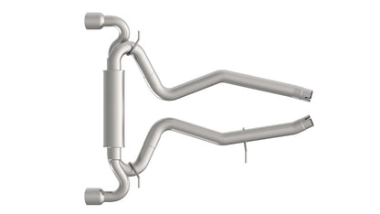 Kooks 2020 Toyota Supra 3in SS Axle Back Exhaust w/Polished Tips 44116100 44116100 Photo - Unmounted
