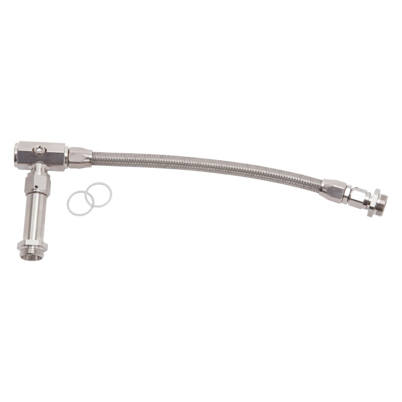 Russell Endura -6 Dual Inlet Kit W/Out Pressure Gauge For All Holley Carbs 641091 Photo - Primary
