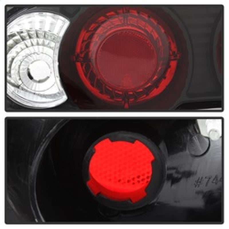 Spyder Acura RSX 02-04 Euro Style Tail Lights Black ALT-YD-ARSX02-BK 5000330 5000330 Photo - Unmounted