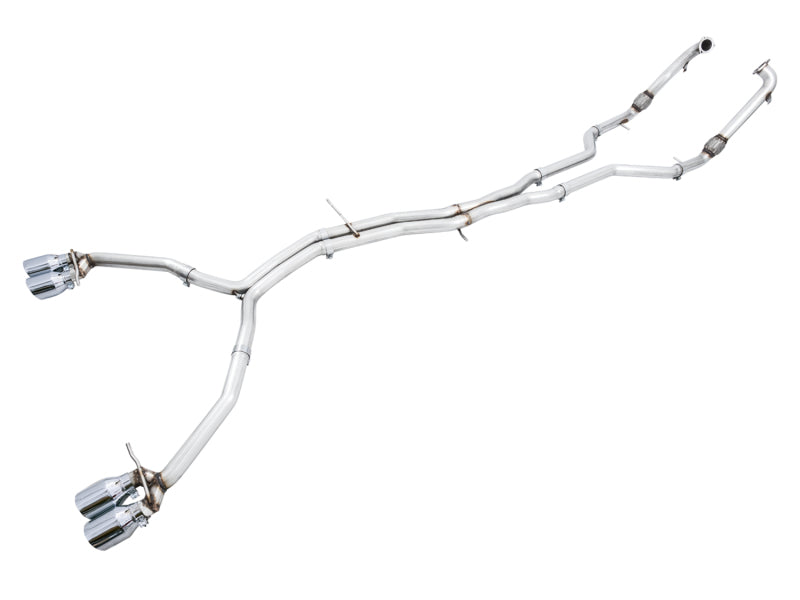 AWE Tuning Audi B9 S5 Coupe 3.0T Track Edition Exhaust - Chrome Silver Tips (102mm) 3010-42064 3010-42064 Photo - Primary