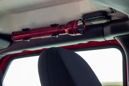 Fishbone Offroad 2018+ Jeep Wrangler JL Roll Bar Flashlight Mount Front FB25092 FB25092 Photo - lifestyle view