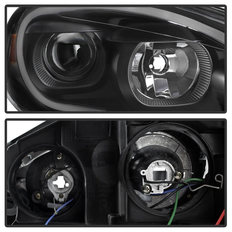 SPYDER xTune 06-13 Chevrolet Impala LED Light Bar Headlights - Black (PRO-JH-CIM06-LB-BK) 9042232 9042232 Photo - Unmounted