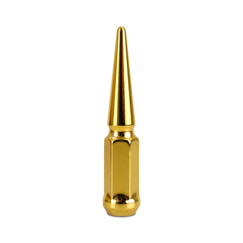 Mishimoto Mishimoto Steel Spiked Lug Nuts M14 x 1.5 32pc Set Gold MMLG-SP1415-32GD MMLG-SP1415-32GD User 1