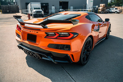 CORSA Performance Corsa 2023 Chevrolet Corvette C8 Z06 3in Valved Cat-Back Exhaust Muffler Delete Track System w/o Tip 21113 21113 Photo - Mounted