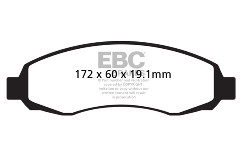 EBC Disc Brake Pad Set DP61647 Photo - Primary
