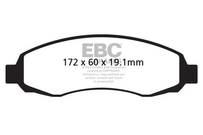 EBC Disc Brake Pad Set DP61647 Photo - Primary