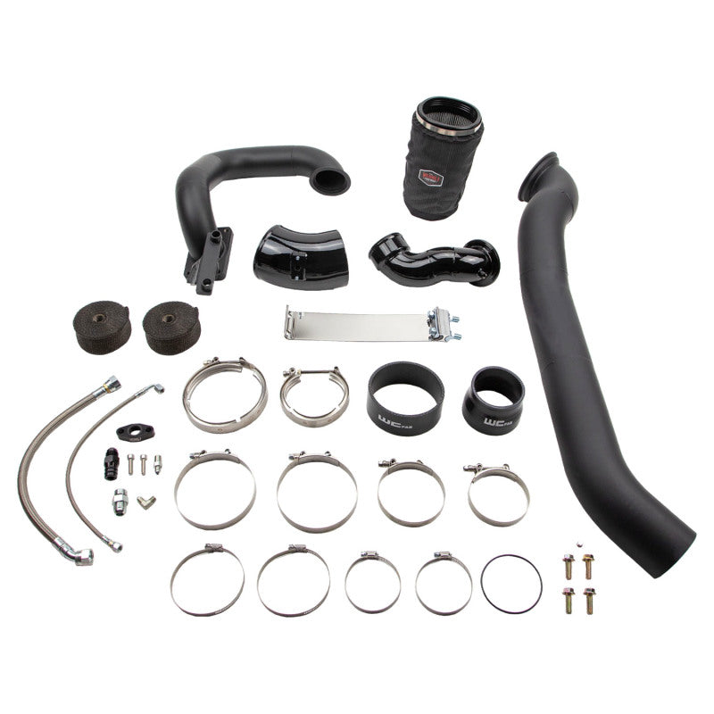 Wehrli 03-07 Dodge 5.9L Cummins S400 Twin Turbo Kit (No Turbo) - Flat Black WCF100567-FB WCF100567-FB User 1