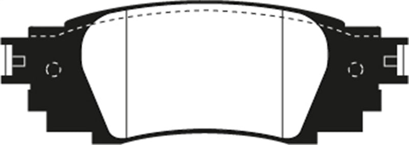 EBC 2016+ Lexus Rx350 3.5L Ultimax2 Rear Brake Pads UD1879 UD1879 Photo - Primary