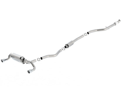 Borla 13-16 BMW 335i / 435i Atak Cat back SS 3.0in, 2.25in 3.5in Tip Single Rolled 140580 140580 Photo - Primary
