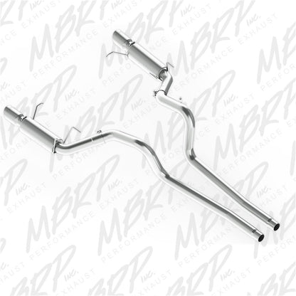 MBRP 11-14 Ford Mustang 5.0L 3in Cat Back Exhaust MBRS7264AL S7264AL Photo - Primary