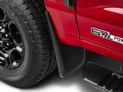 Husky Liners 2017 Ford F-250/F350 Custom-Molded Front and Rear Mud Guards (4pc) 58466 Photo - Close Up