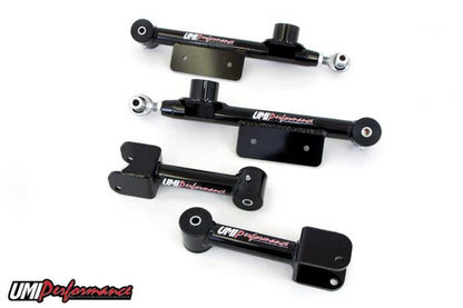 UMI Performance 79-98 Ford Mustang Upper & Lower Rear Control Arms Kit 101516-B 101516-B Photo - Primary