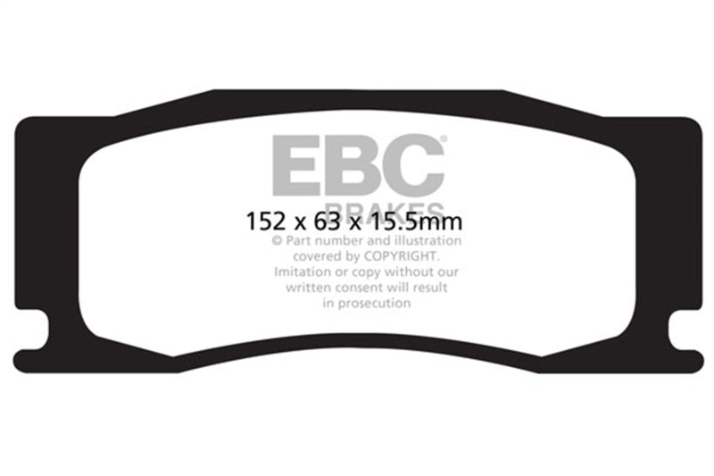 EBC Disc Brake Pad Set DP42111R Photo - Primary