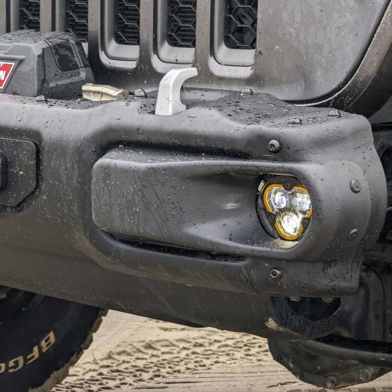 KC HiLiTES FLEX ERA 3 Dual Mode SAE Fog Light - Single Light Master Kit (w/Clear + Yellow Lens) 1284 1284 User 9