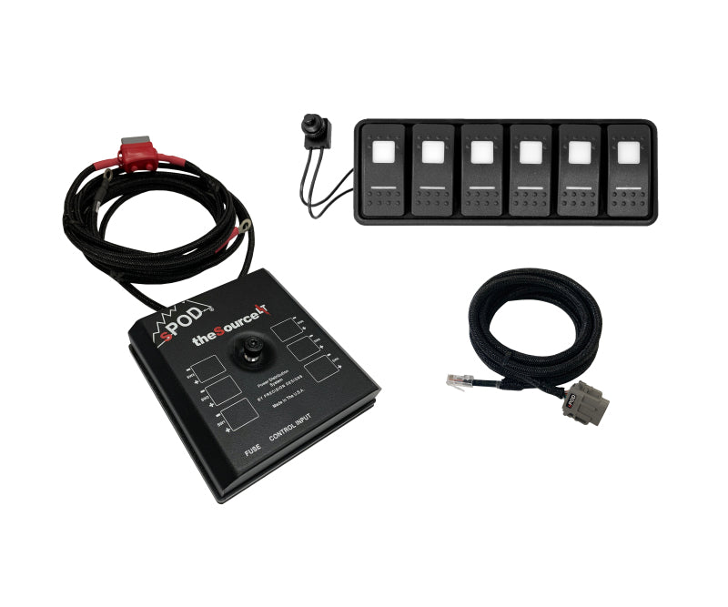 SPOD SourceLT Modular w/ Red LED for Uni (84 In Battery Cables) SLMOD84R SLMOD84R Photo - Primary