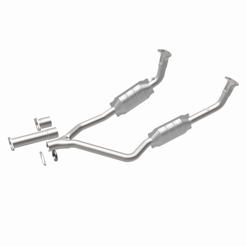 MagnaFlow Land Rover Range Rover Standard Grade Federal / EPA Compliant Direct-Fit Catalytic Converter 23821 360 Degree Image Set